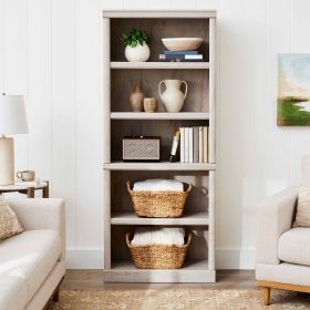 71" Ashwood Road 5 Shelf Bookcase, White Finish 71" Ashwood Road 5 Shelf Bookcase, White Finish
